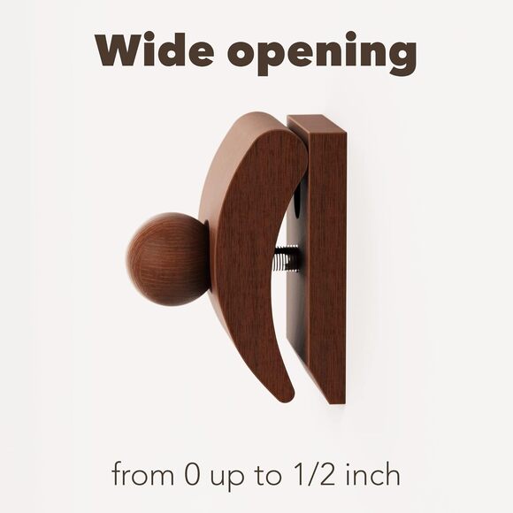 Tapestry Hangers Small Quilt Hangers Wall Hanging Kit (Brown) - Picture 3 of 5